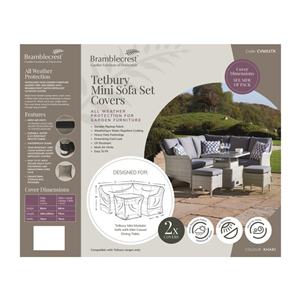 Tetbury Mini Sofa Set Covers Khaki